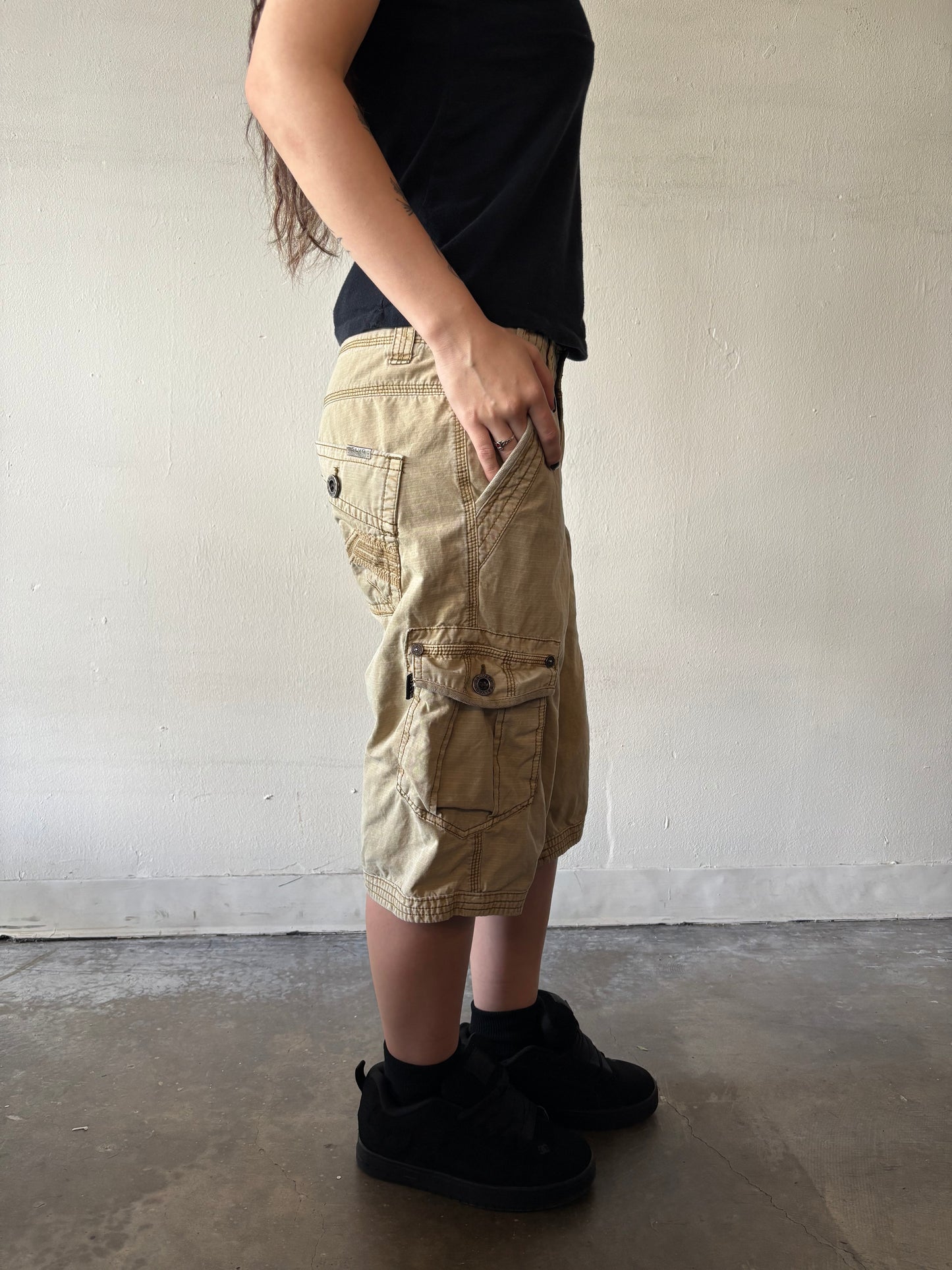 Vintage Salvage Supply Cargo Jorts