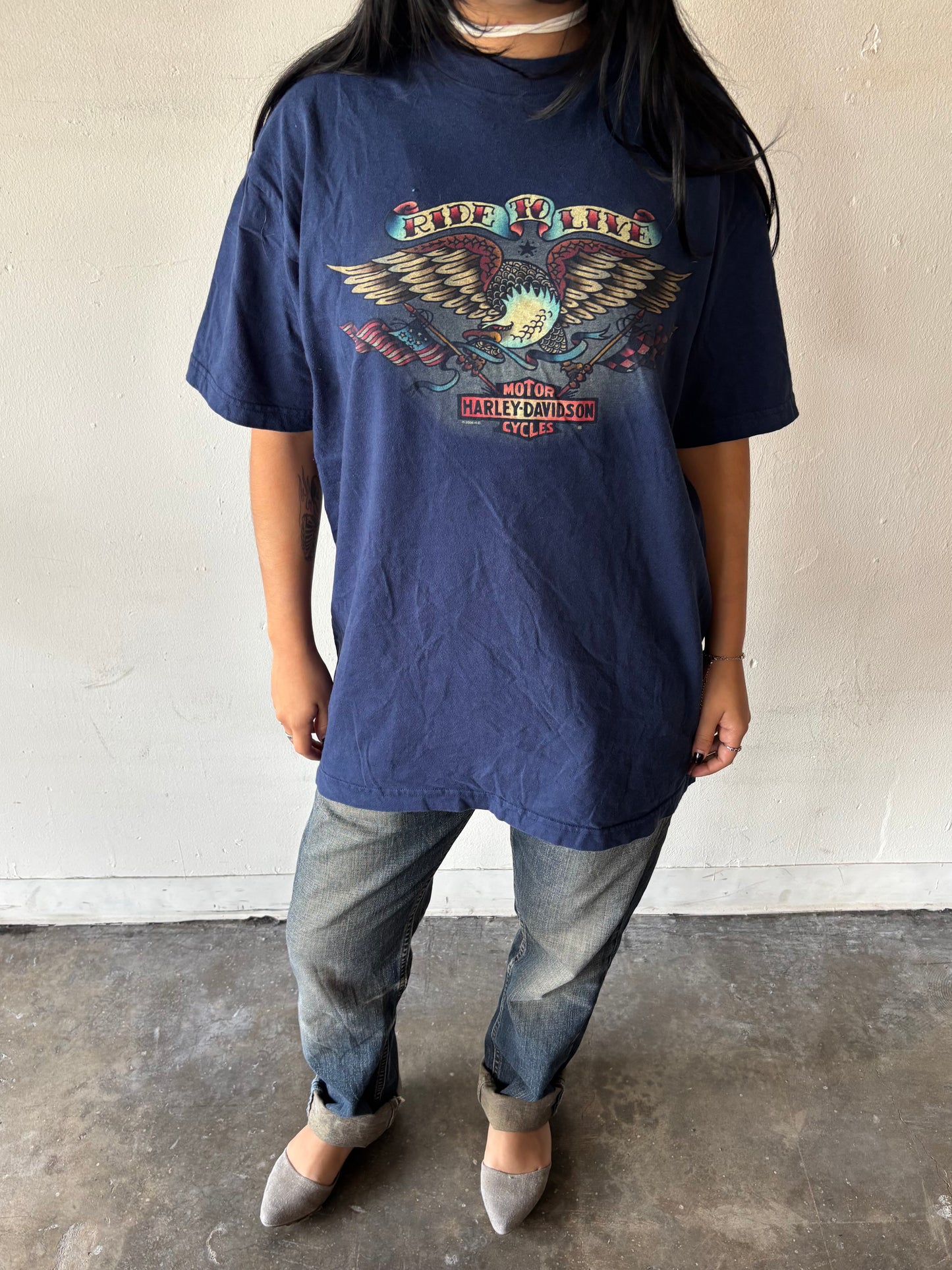 Harley Davidson Ride To Live Shirt