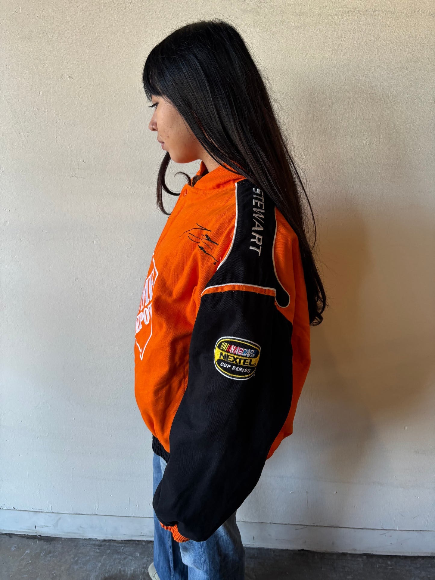 Vintage Home Depot NASCAR Racing Jacket