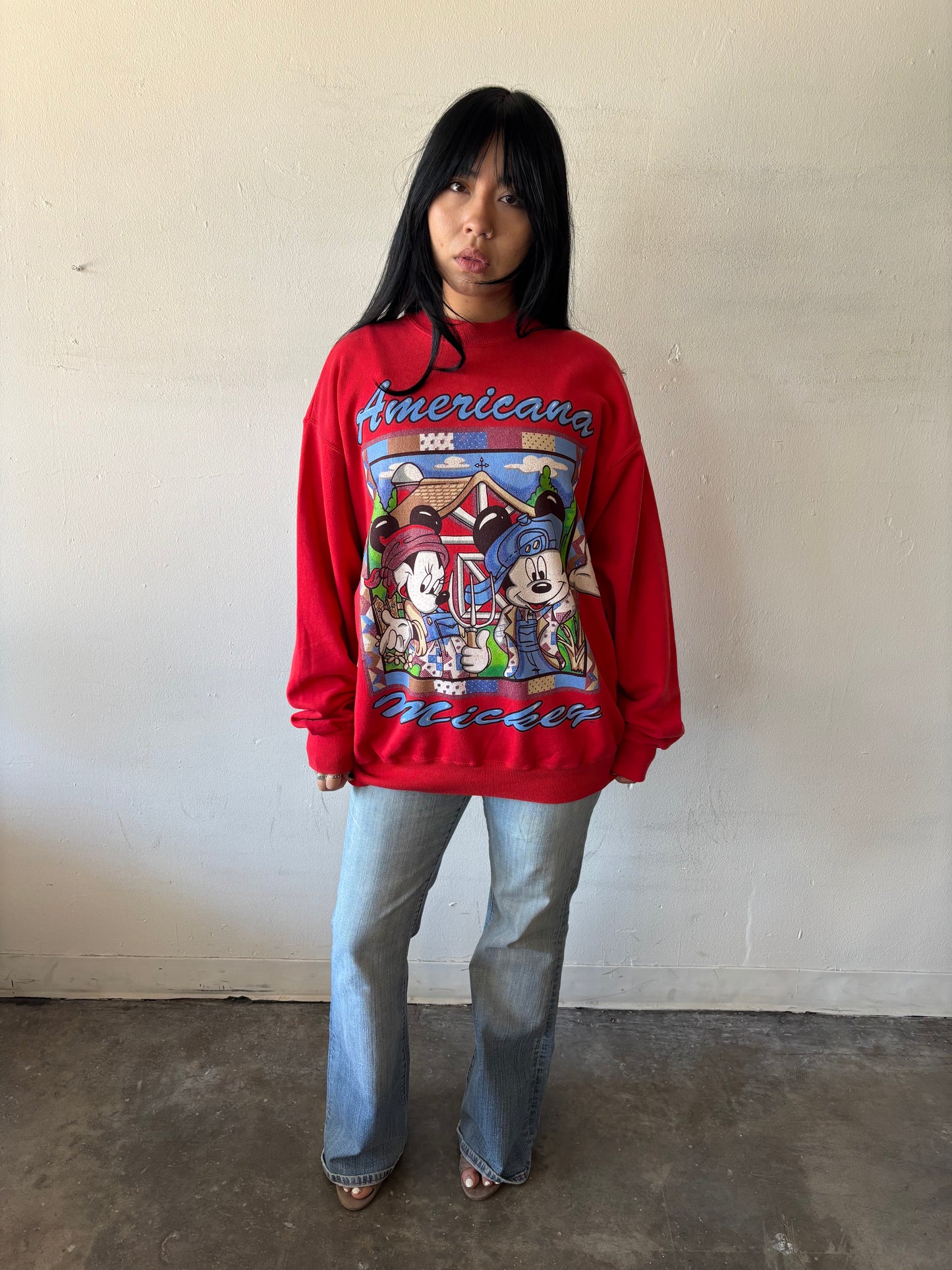 Vintage Mickey & Minnie Crewneck