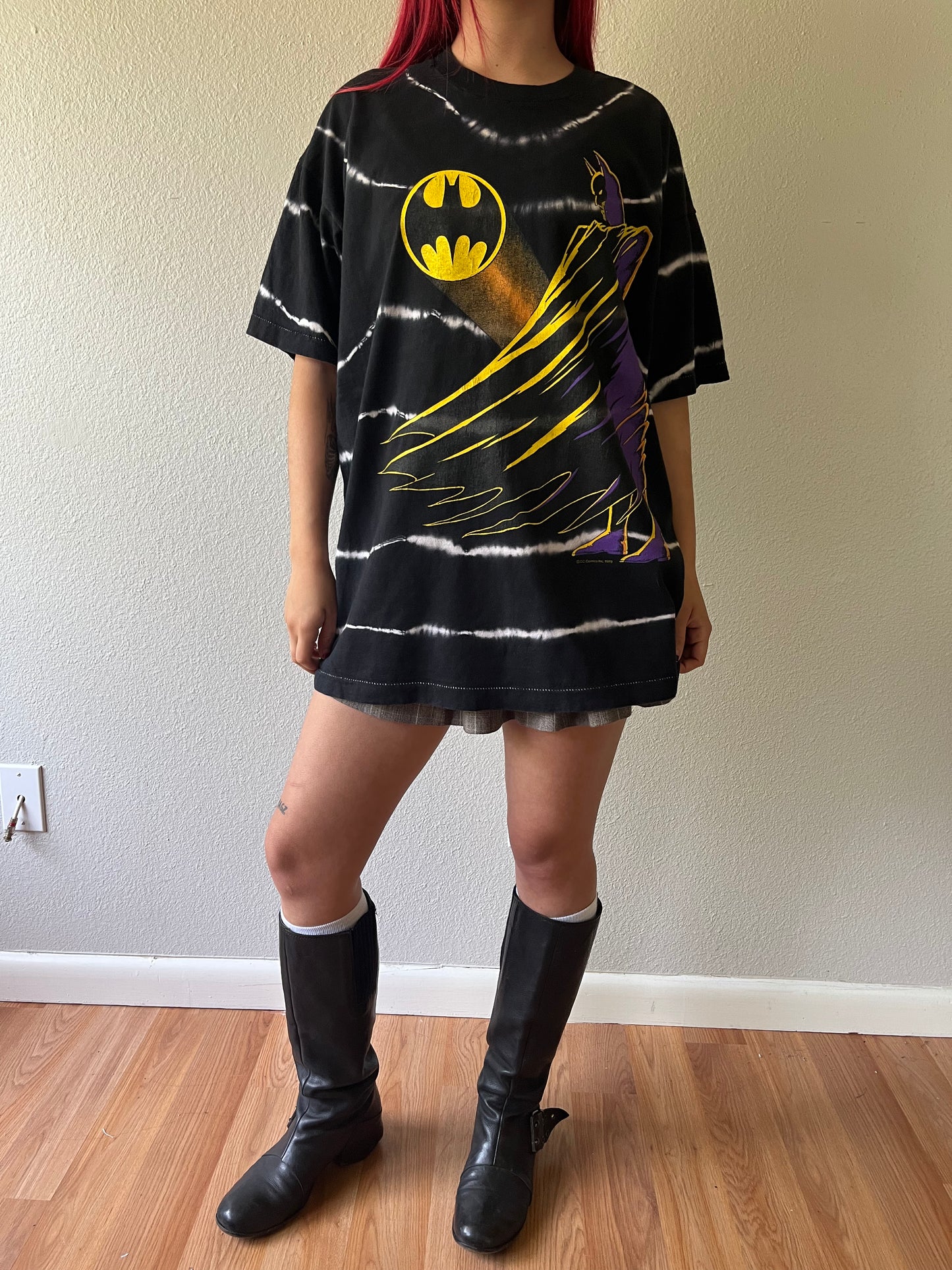 Vintage Batman All Over Print Shirt