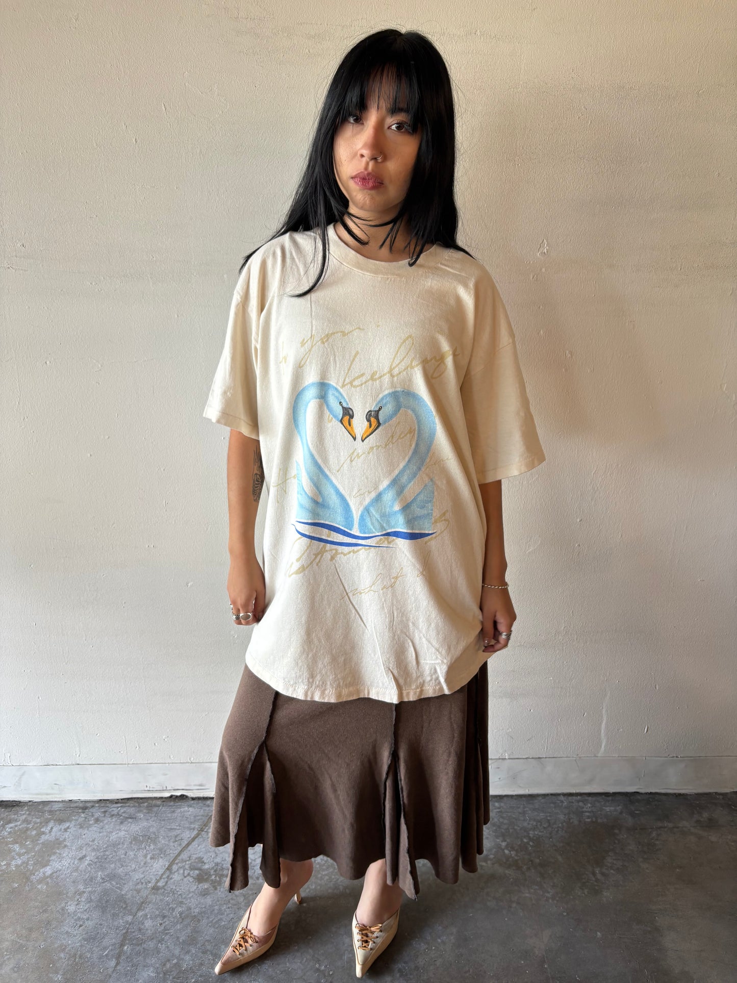 Vintage Swans Shirt