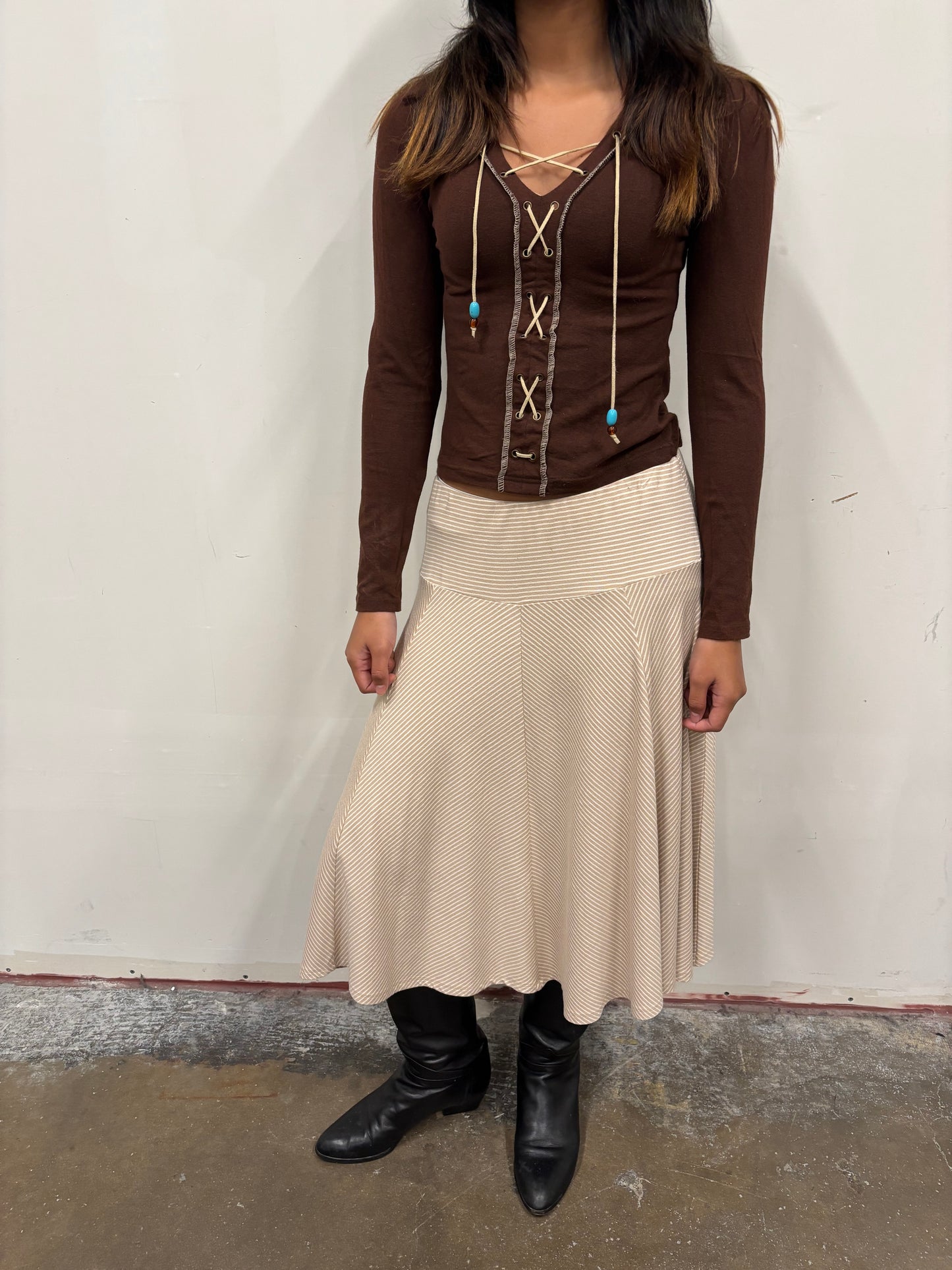Mudd Brown Top