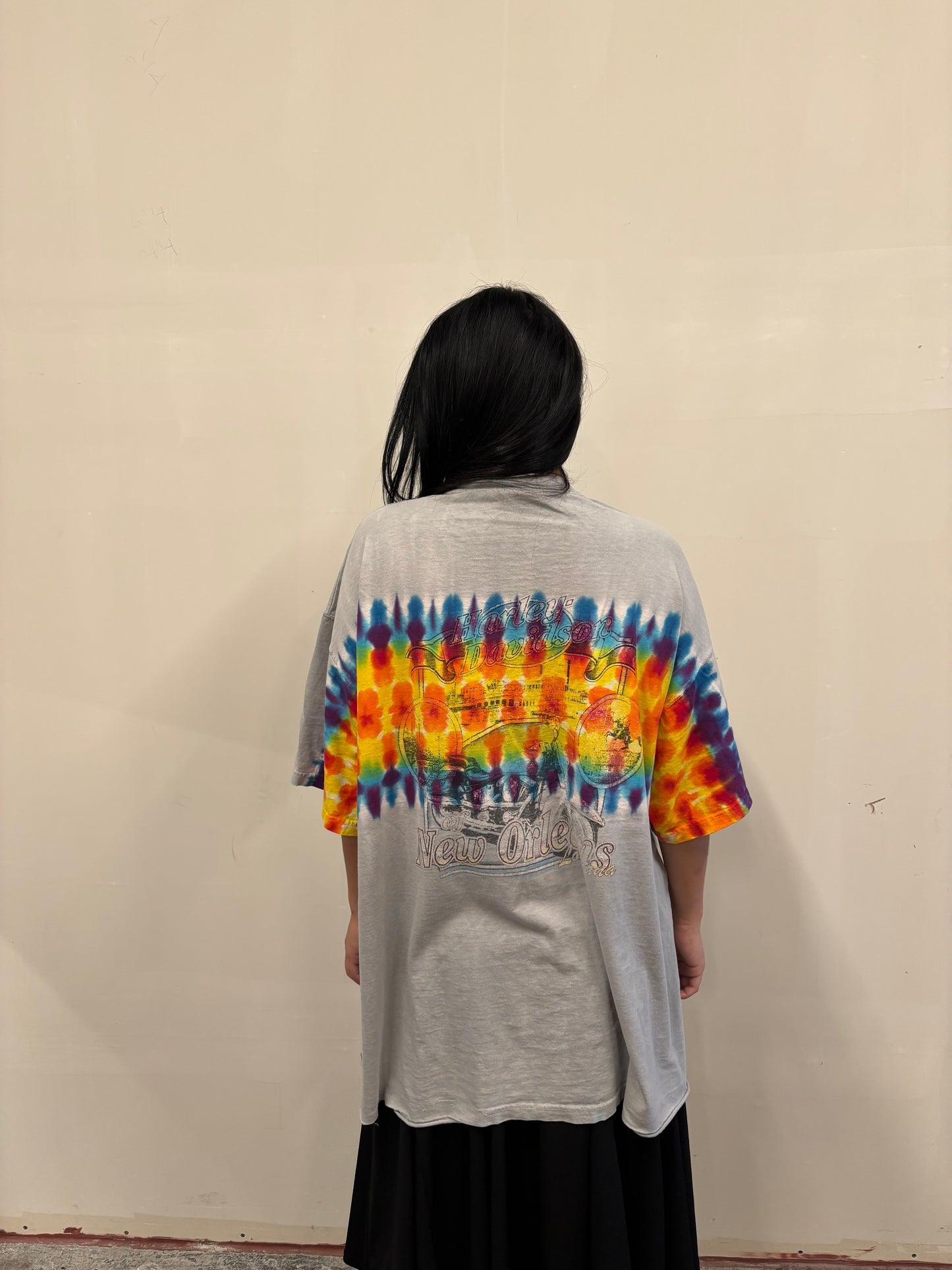 Vintage Harley Davidson Tie Dye Shirt