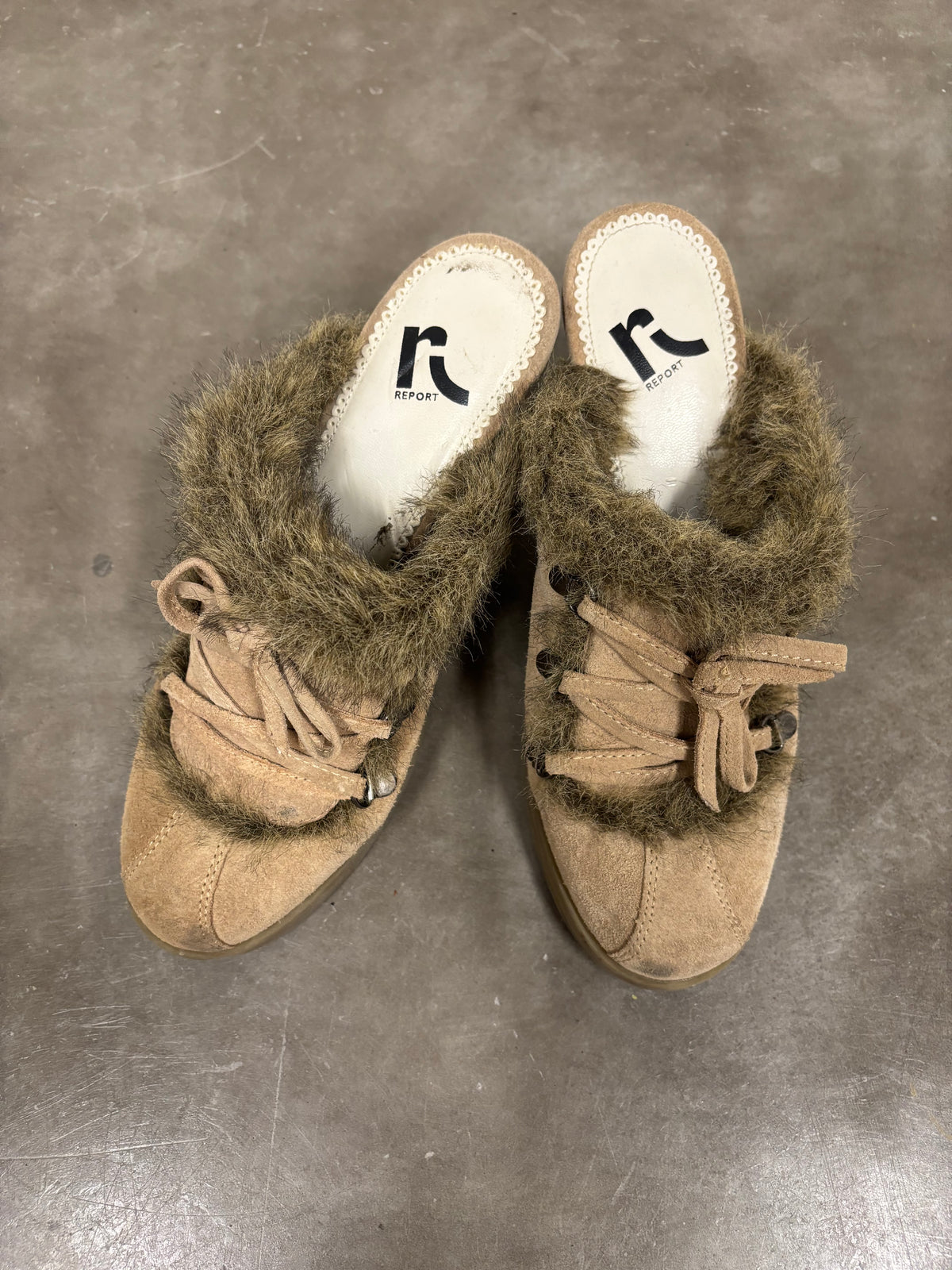 Vintage Report Fur Kitten Heels