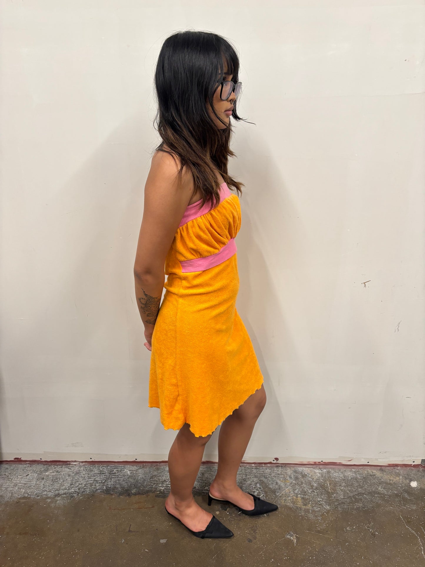 Orange Beach Dress