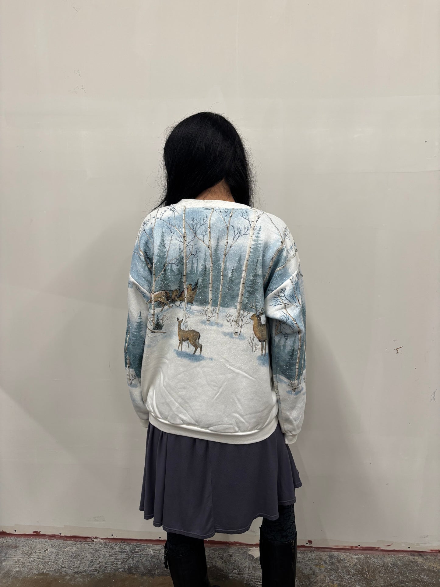 Vintage Winter Forest Jacket