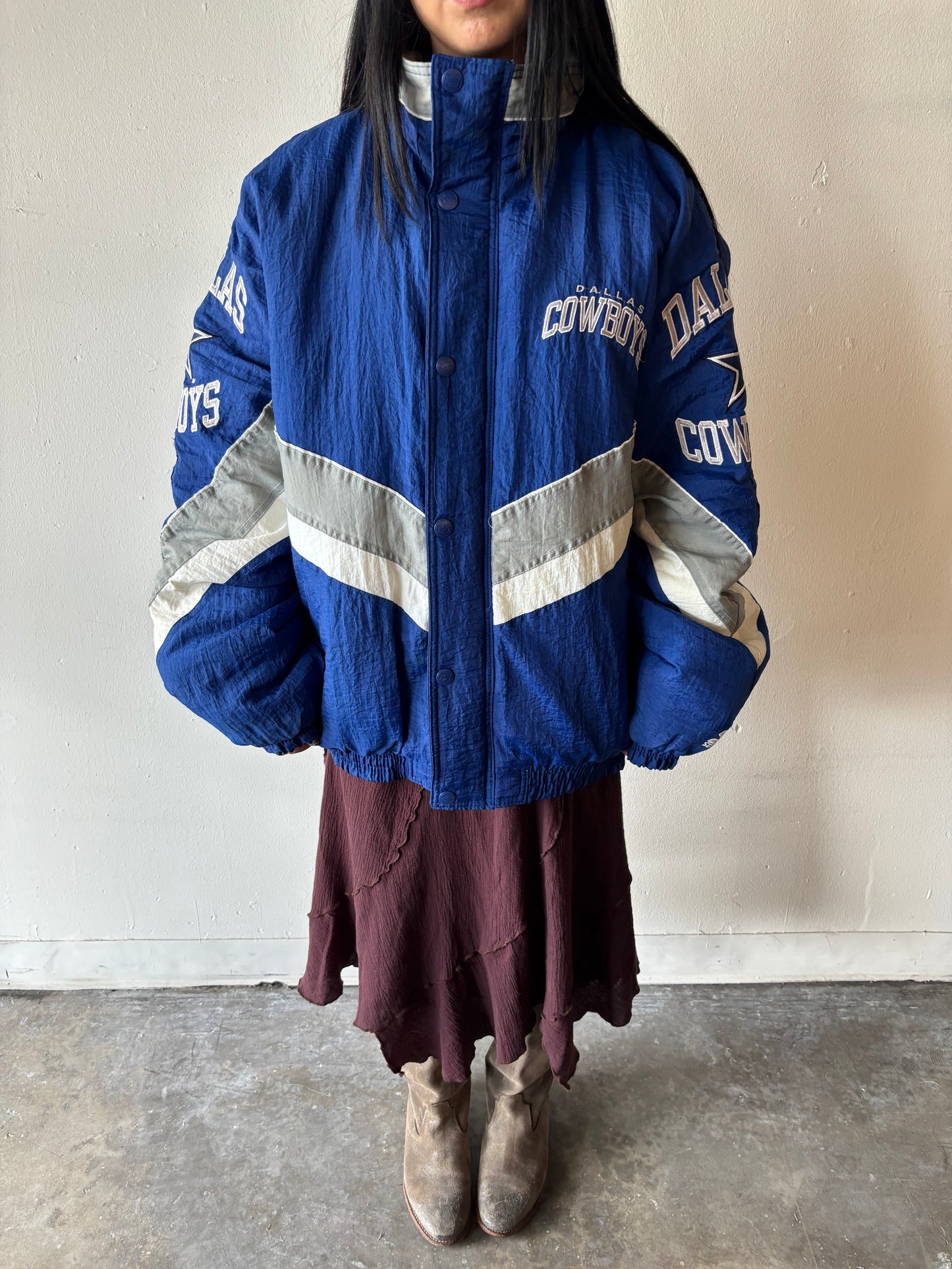 Vintage Dallas Cowboys Puffer Jacket