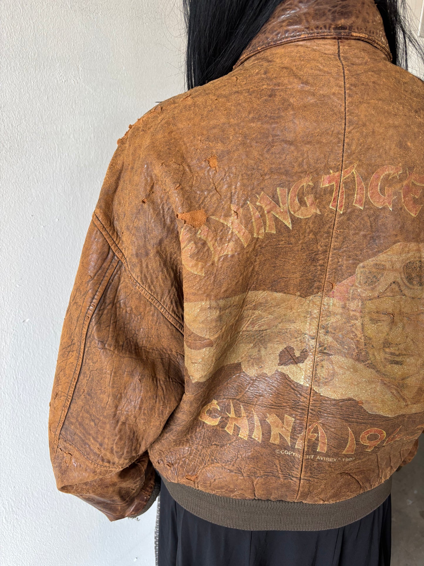 Vintage Avirex Flight Leather Jacket