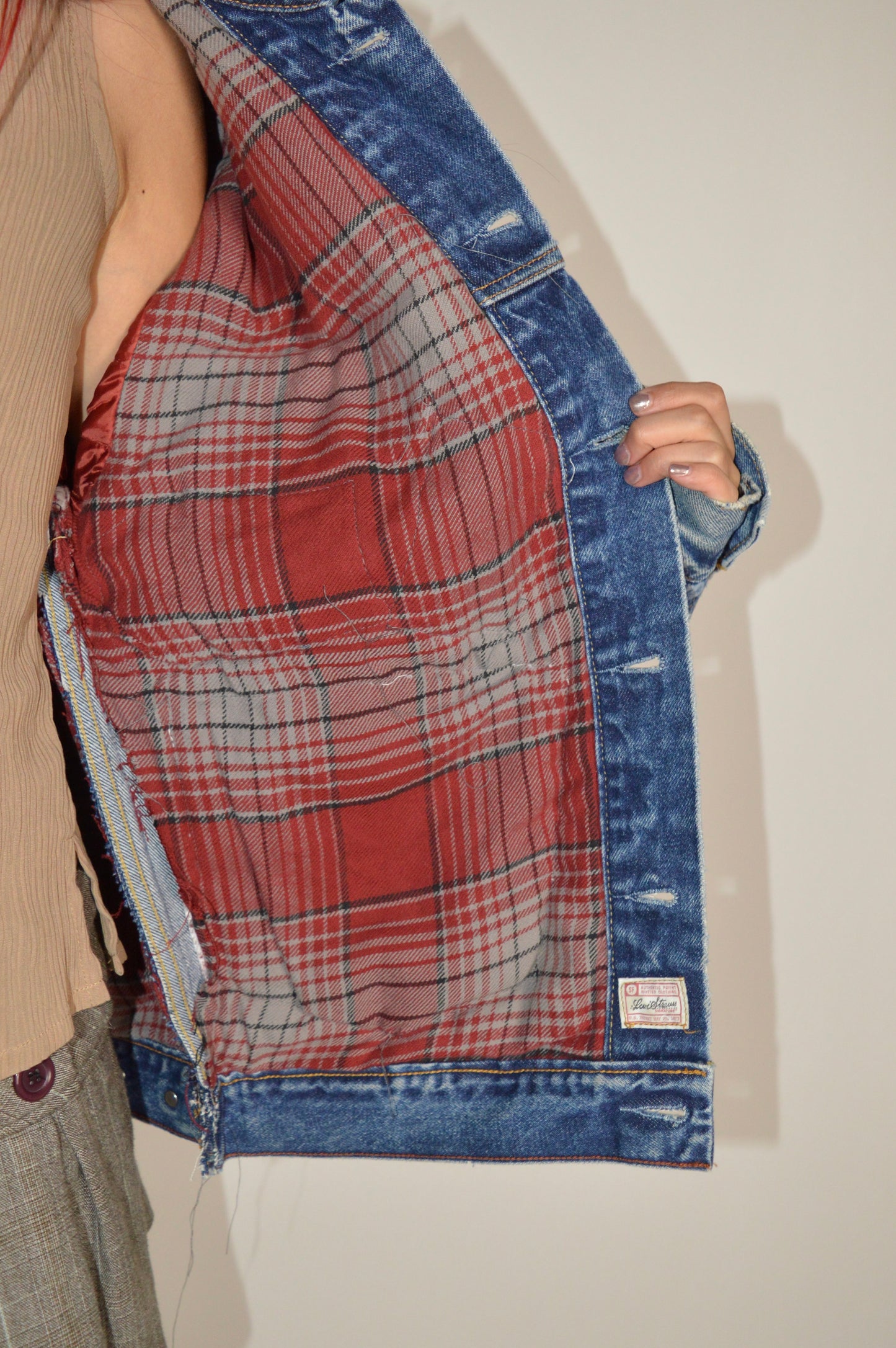 Reconstructed Levi’s Patchwork Denim Jacket