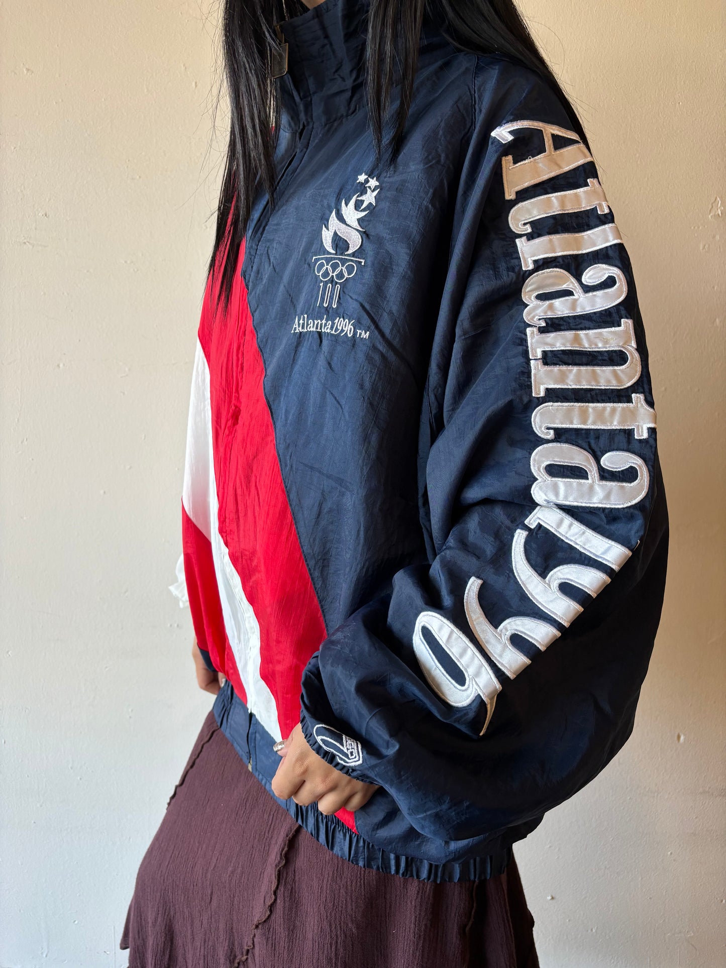 Vintage 1996 Atlanta Starter Olympics Windbreaker