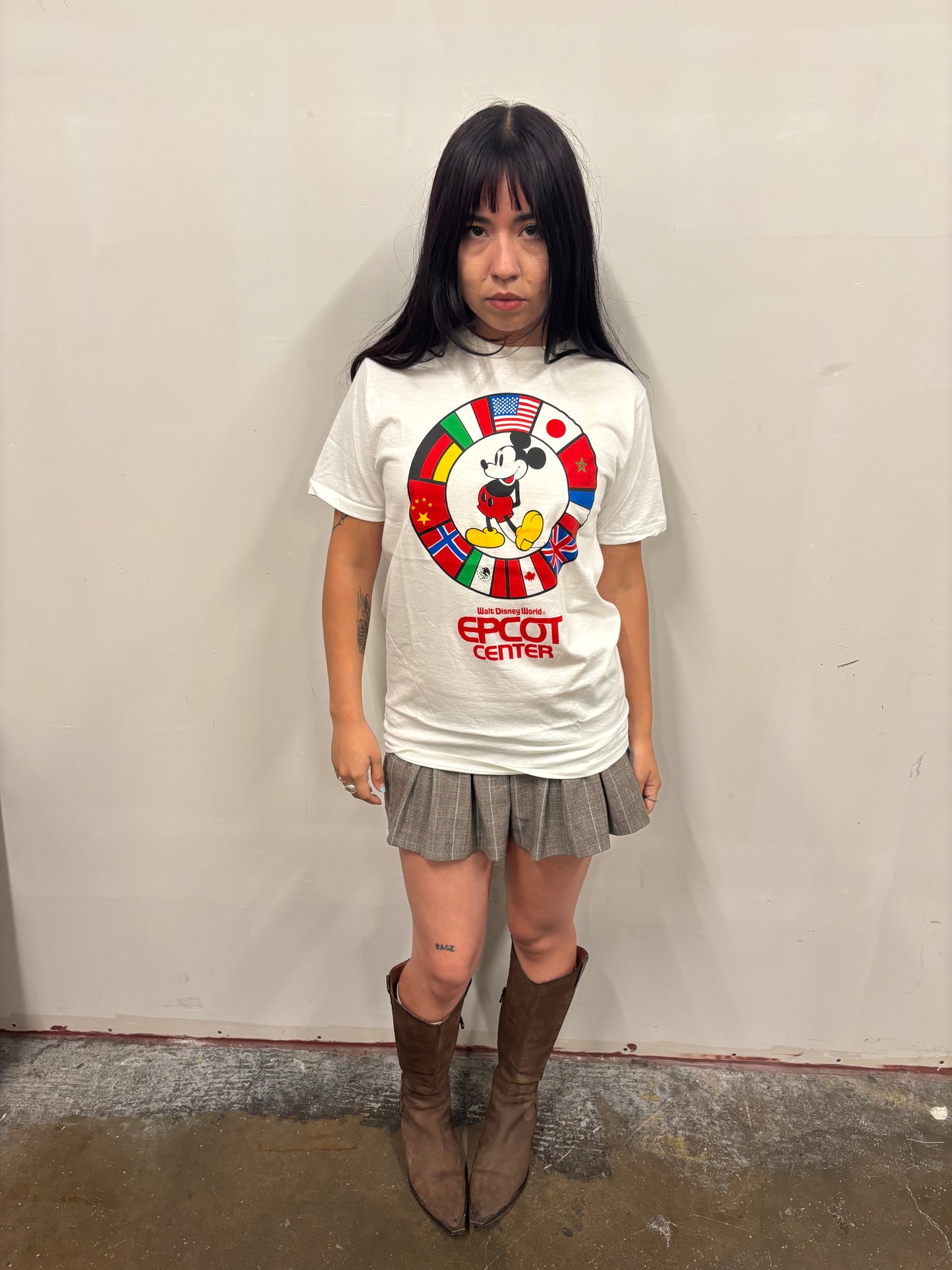 Vintage Mickey Mouse Epcot Shirt