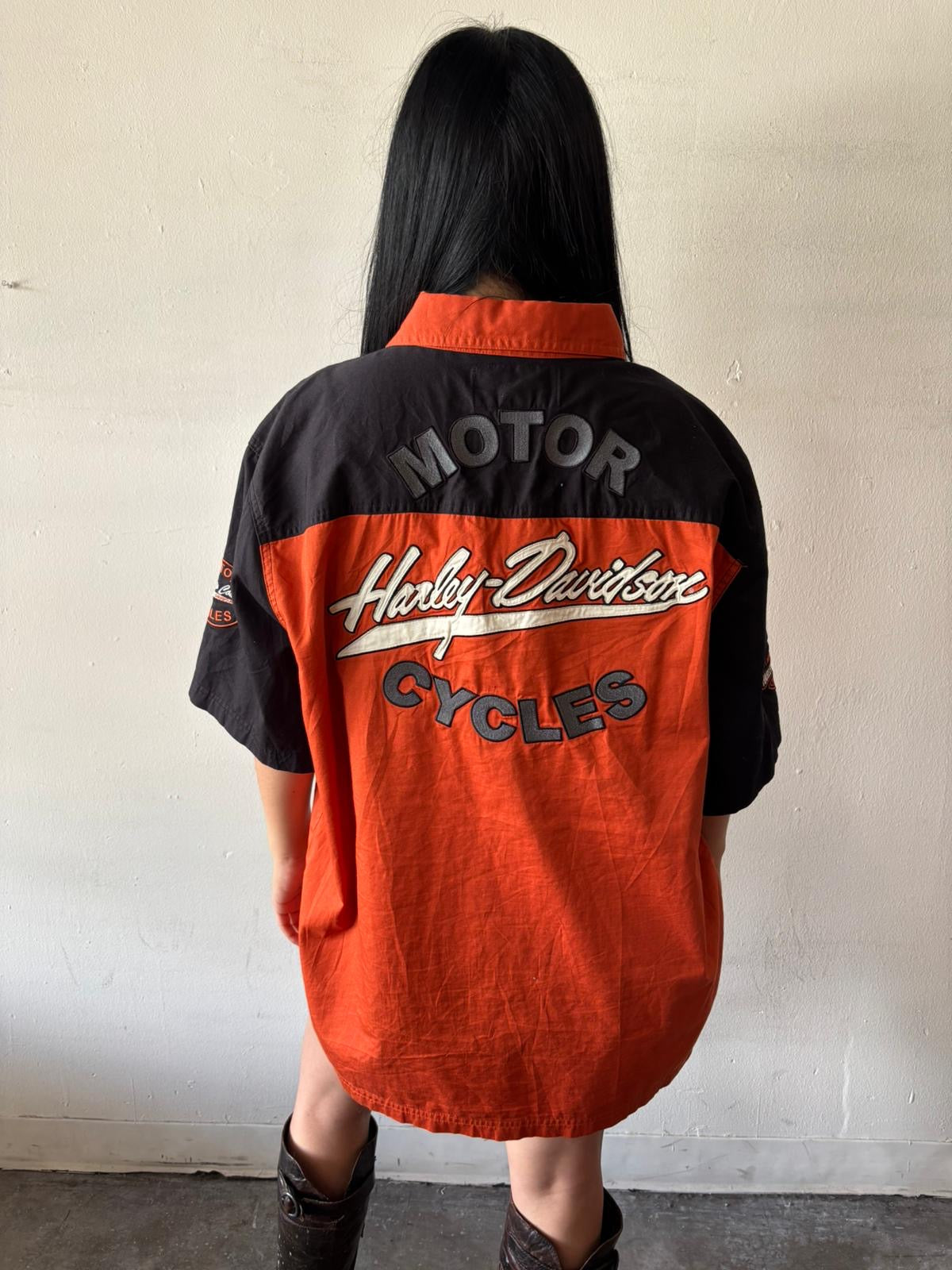 Harley Davidson Button Up Shirt
