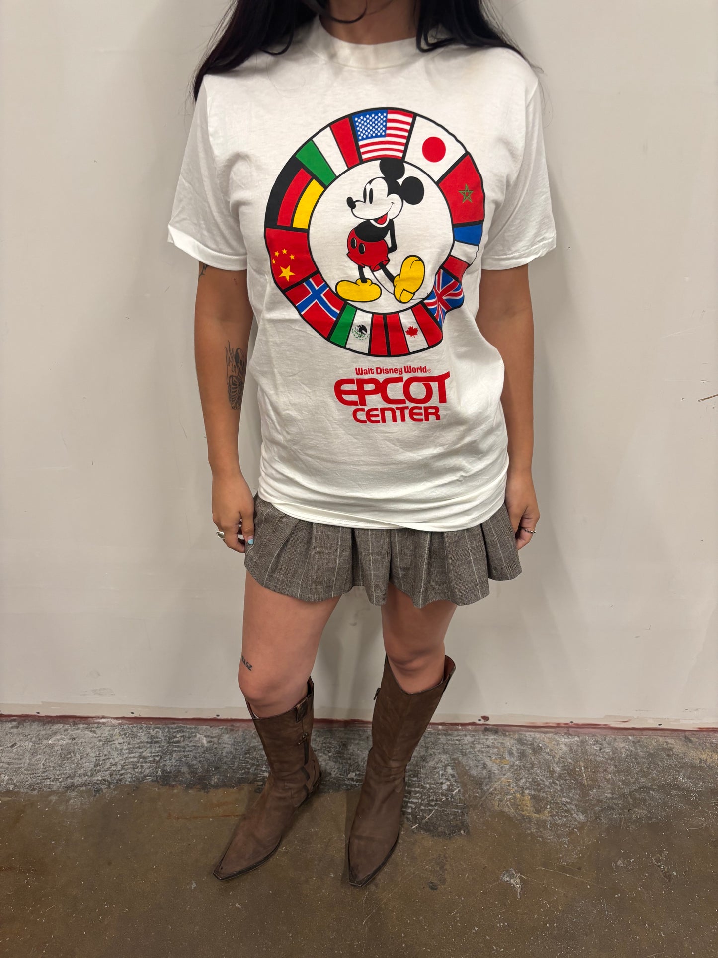 Vintage Mickey Mouse Epcot Shirt