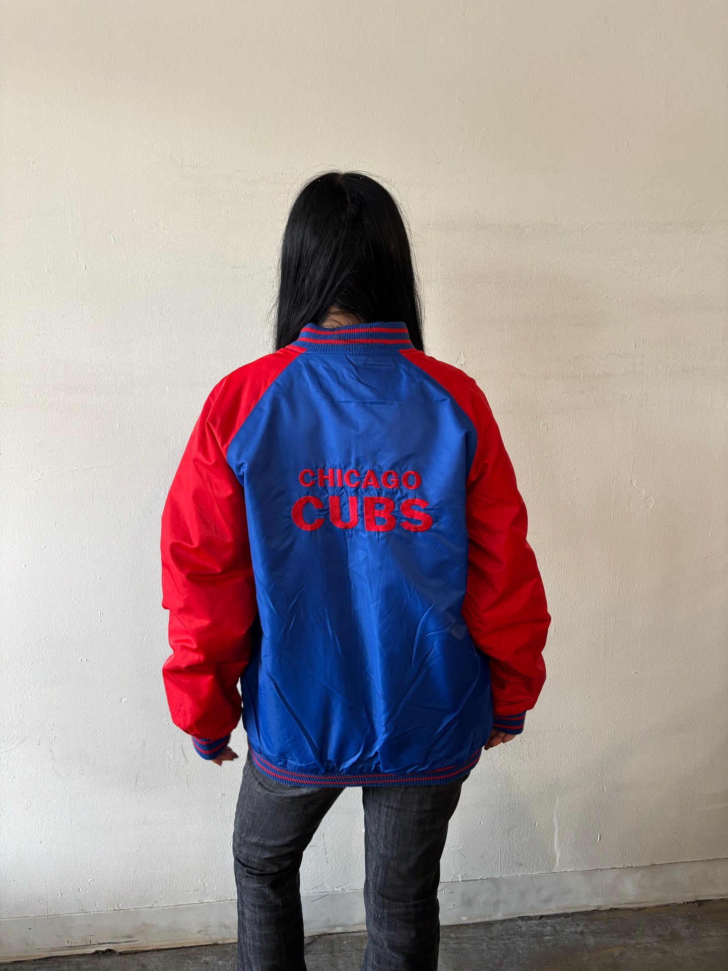 Vintage Chicago Cubs Reversible Jacket