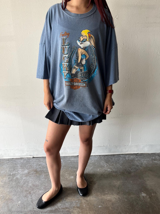 Vintage Looney Tunes Harley Davidson Shirt