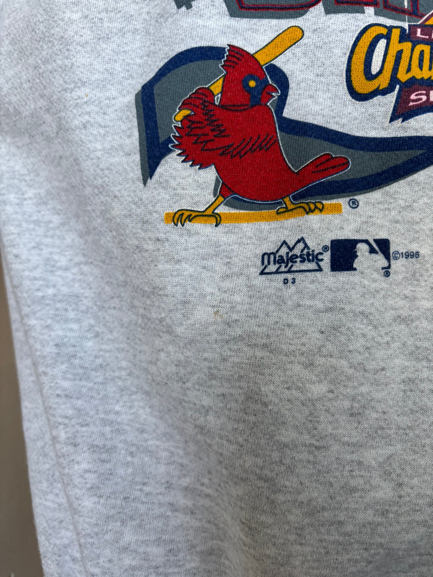 Vintage League Championship Series Cardinals VS. Braves Crewneck