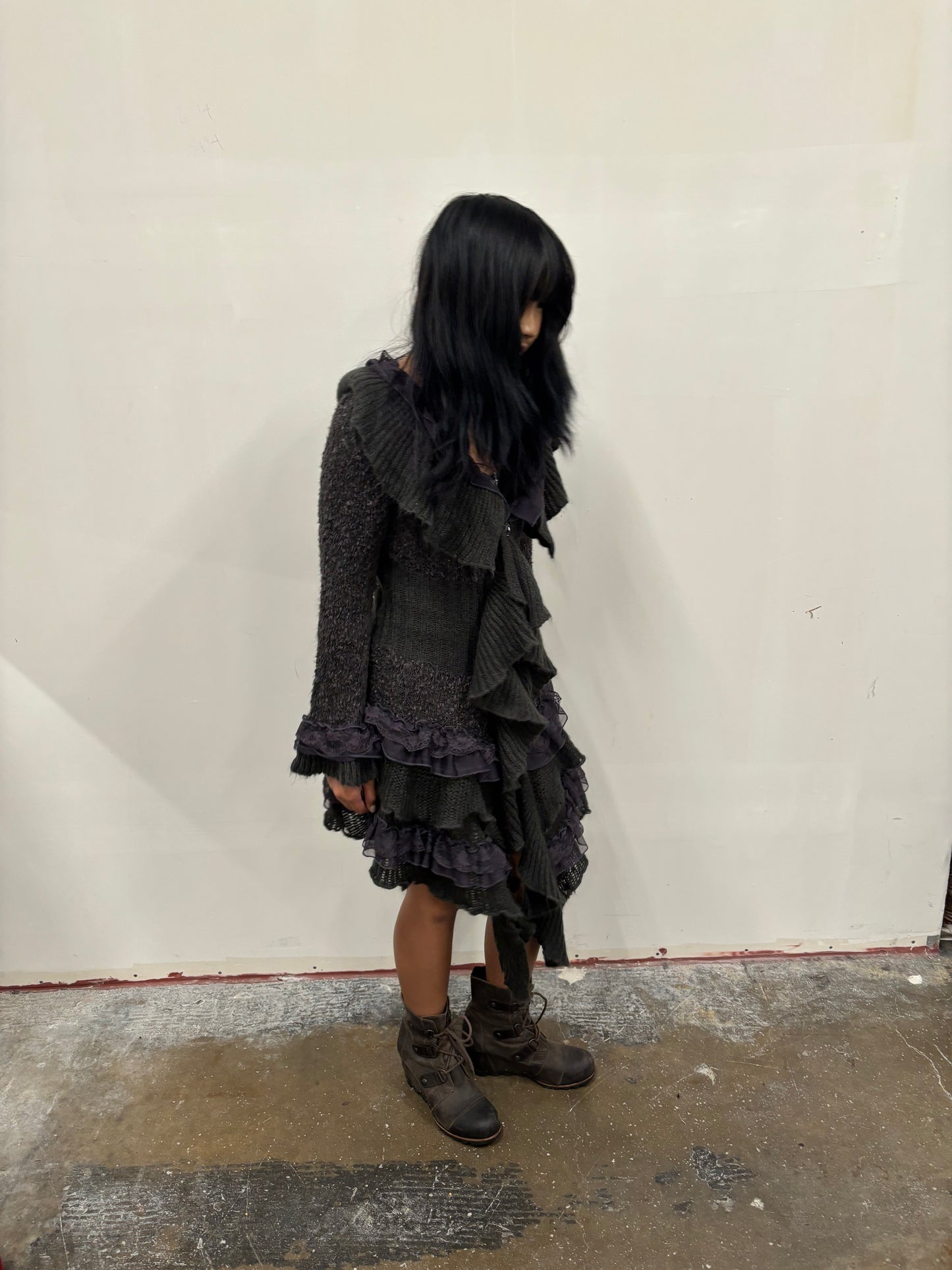 John Fashion Layered Sweater Dress