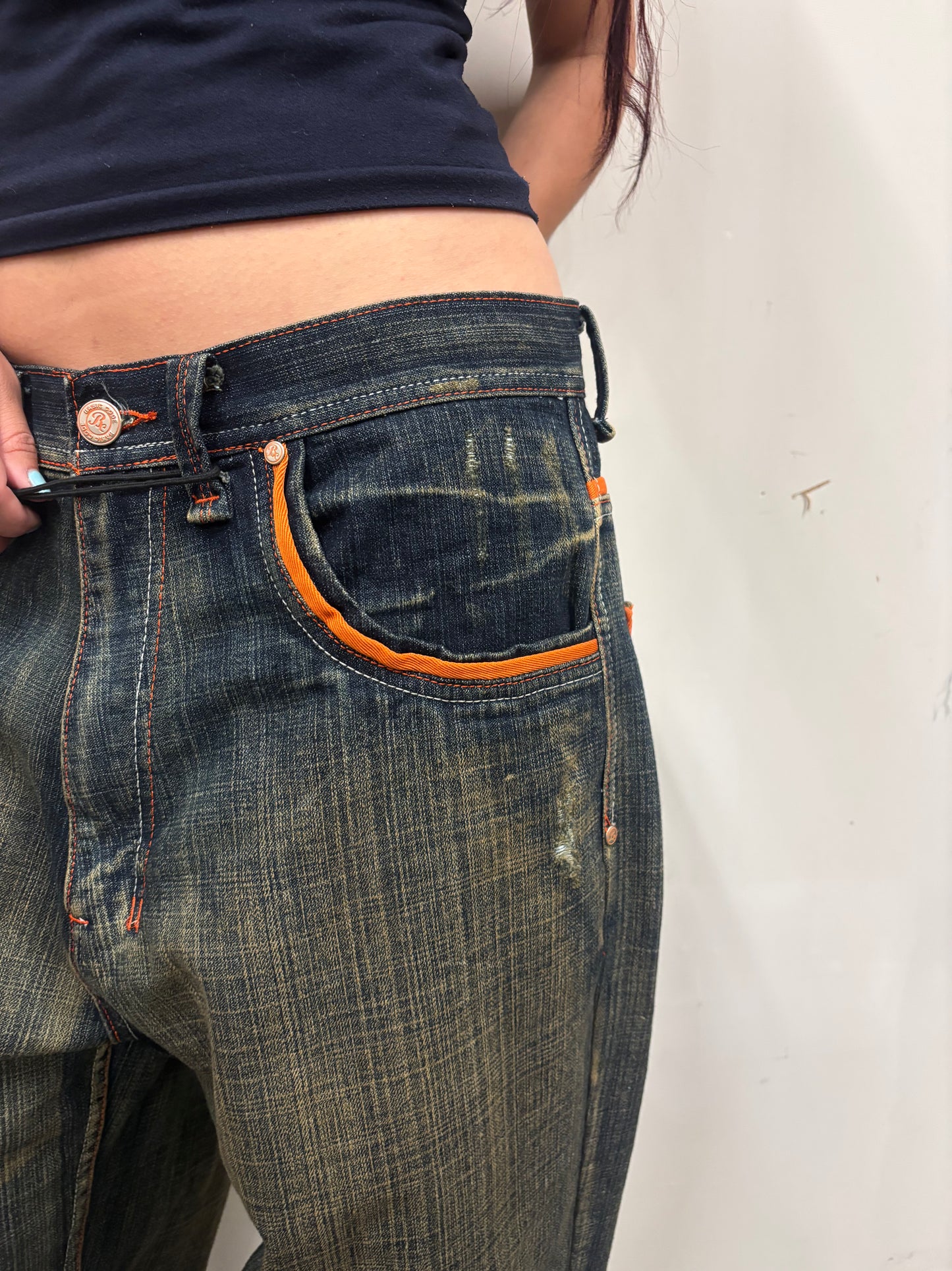 Vintage Basic Code Denim Jeans