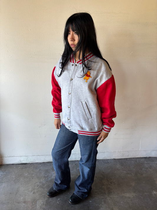 Vintage Pooh Button Up Jacket