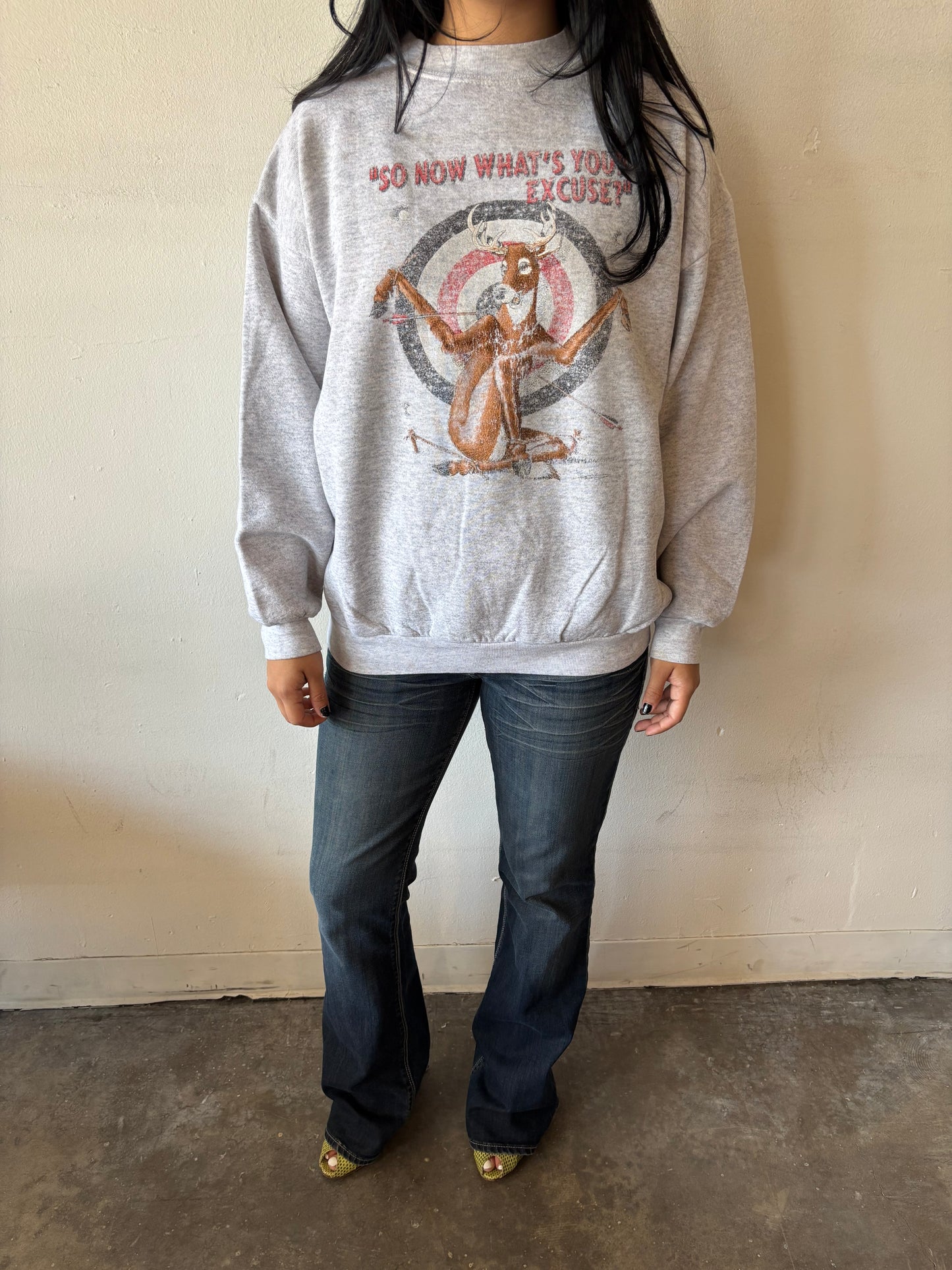 Vintage “So Now What’s Your Excuse” Crewneck