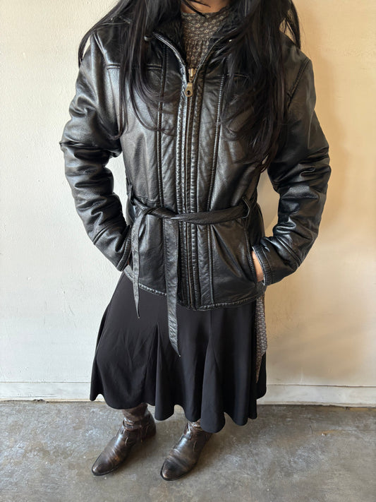 Vintage Wilson’s Leather Fur Jacket