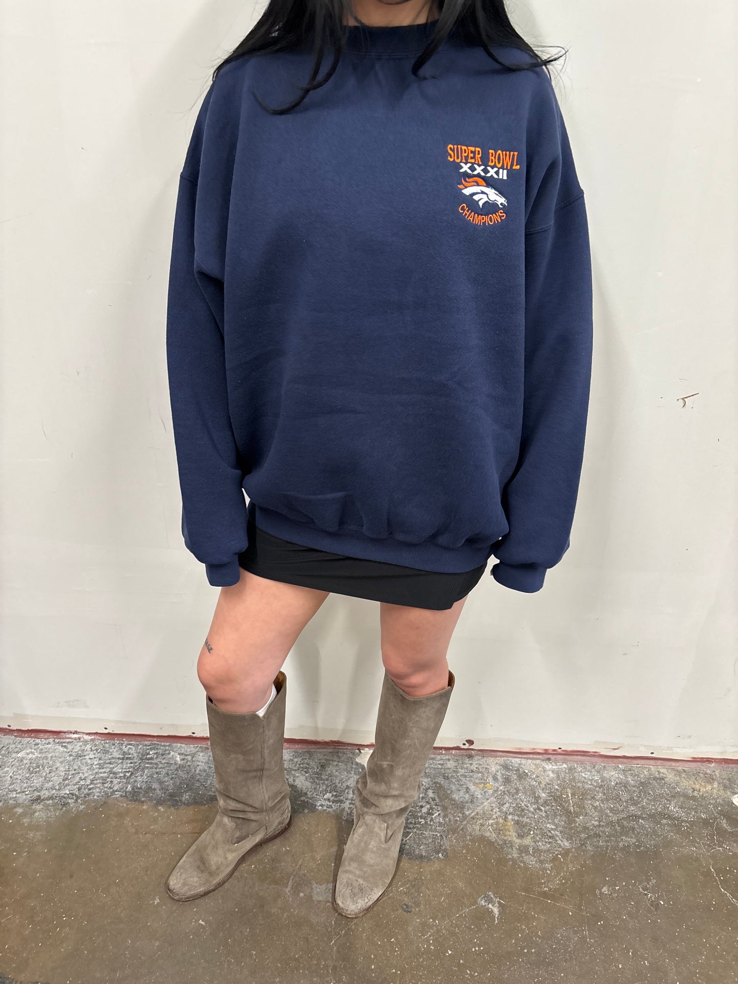 Vintage Broncos Super Bowl Crewneck