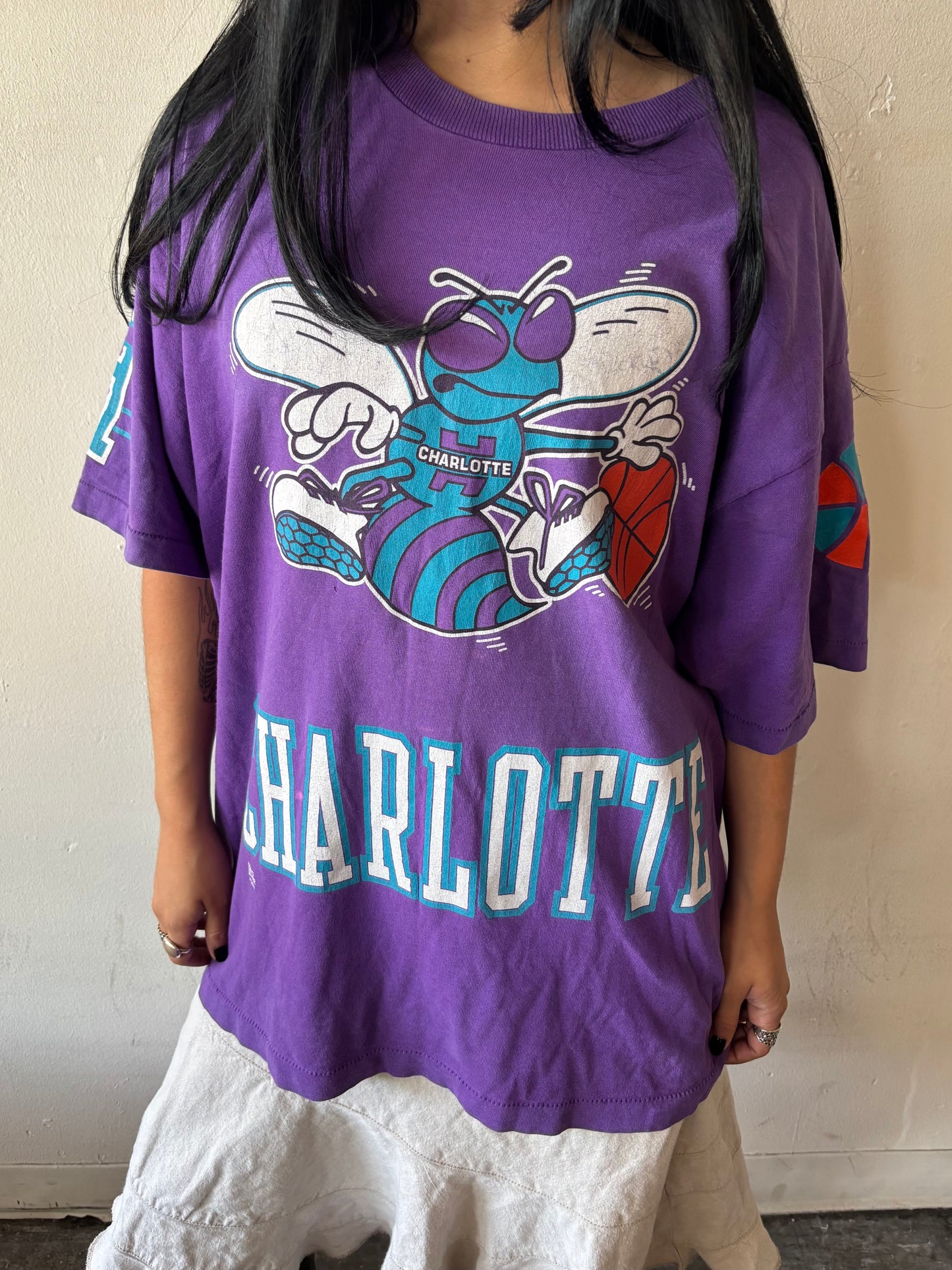 Vintage Charlotte Hornets Shirt