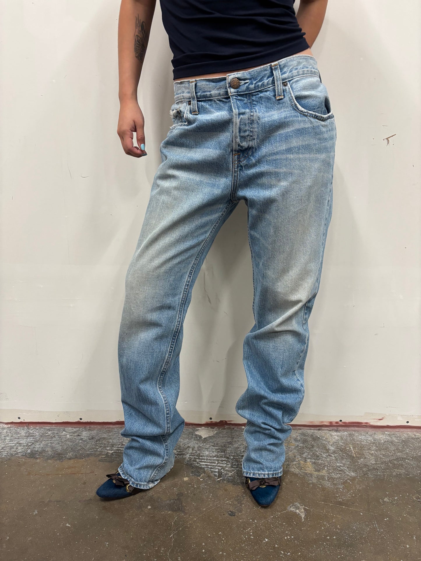 Hollister Light Wash Denim Jeans