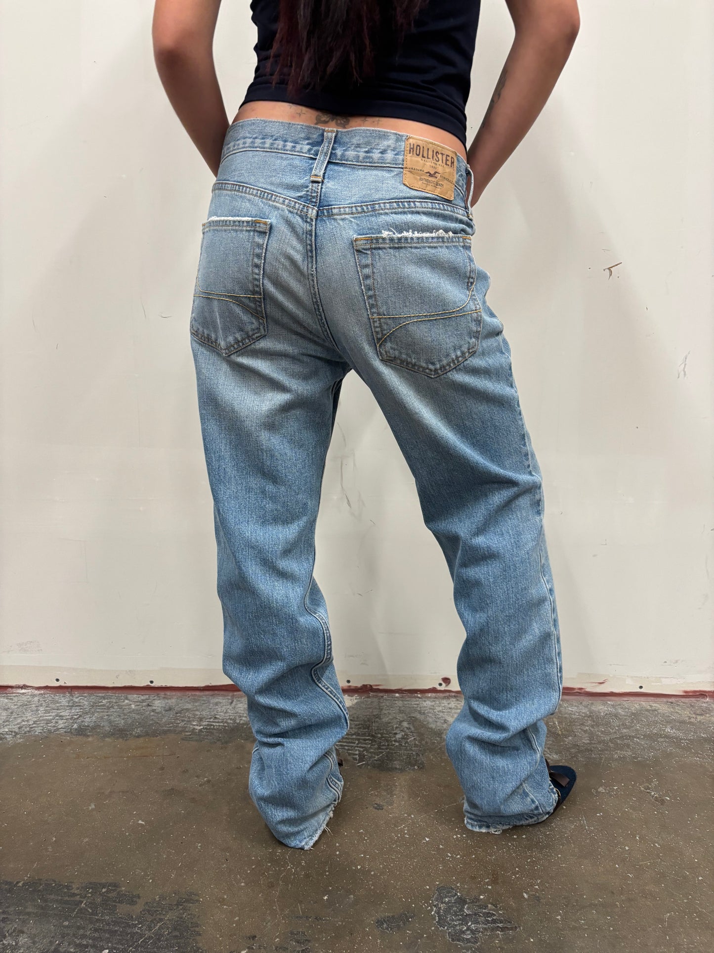 Hollister Light Wash Denim Jeans