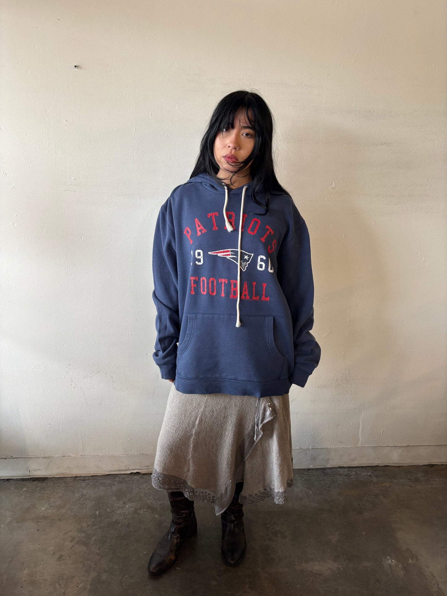 Vintage New England Patriots Hoodie