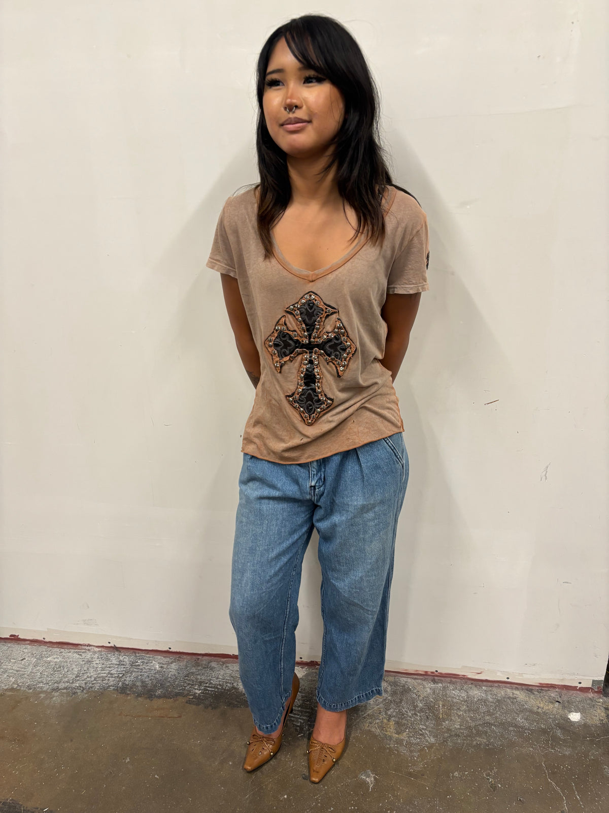 Y2K Cross Top