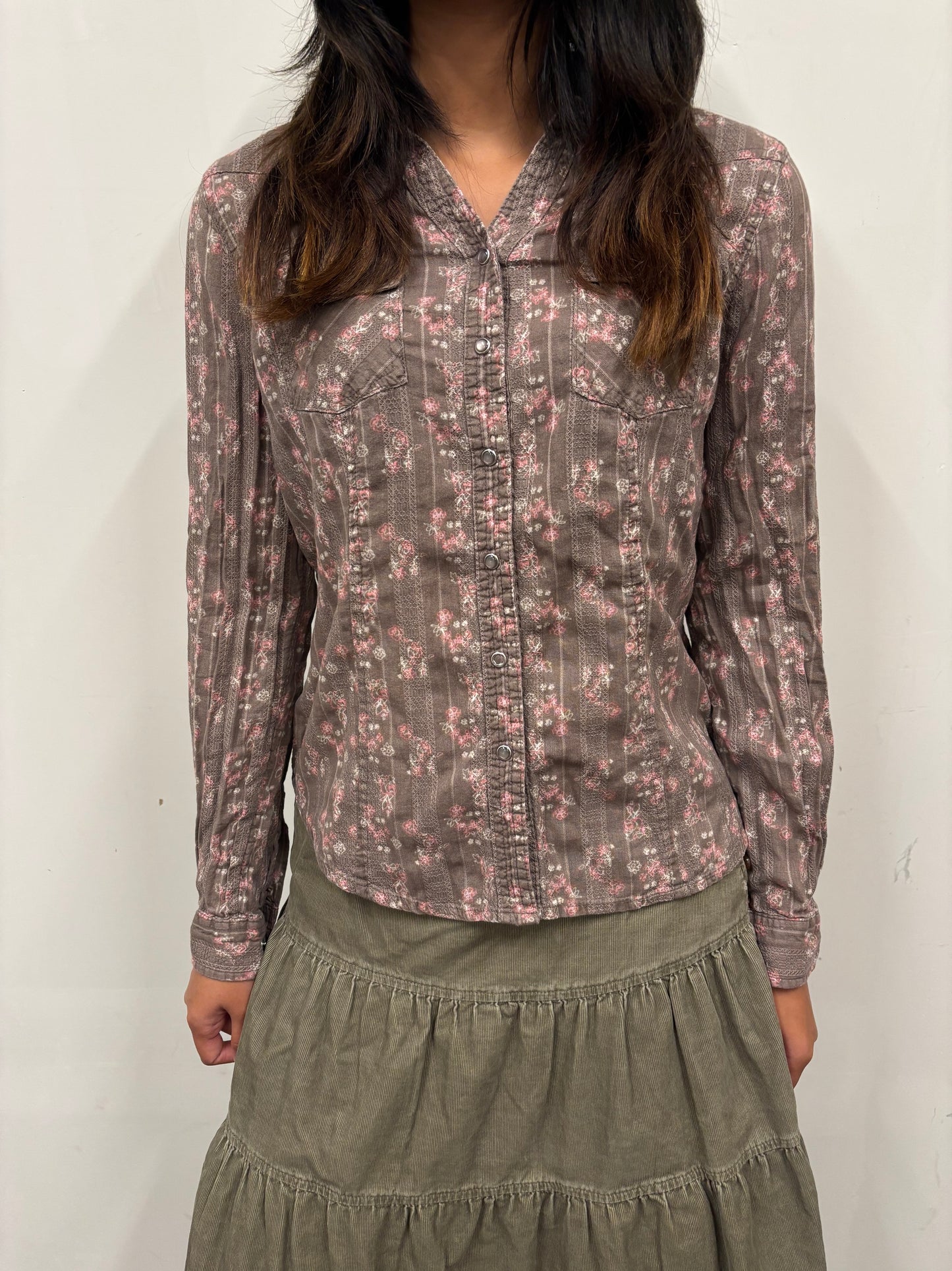 Vintage Floral Polo