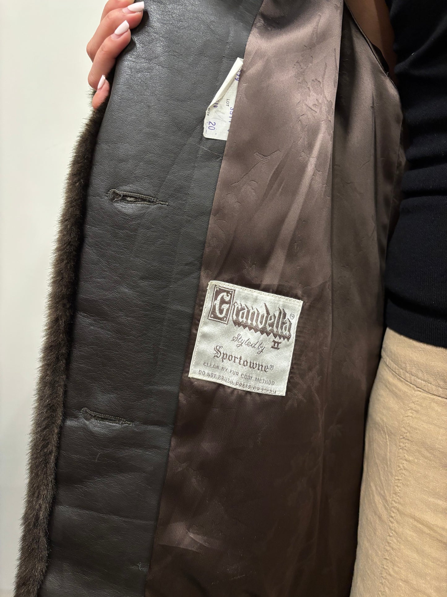 Vintage Grandella Fur Coat