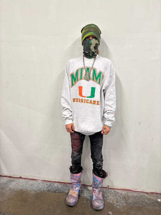 Vintage Miami Hurricanes Crewneck