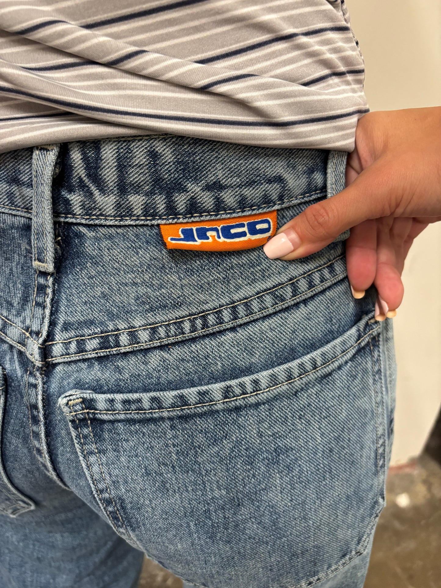 Vintage JNCO Wide Leg Denim Jeans