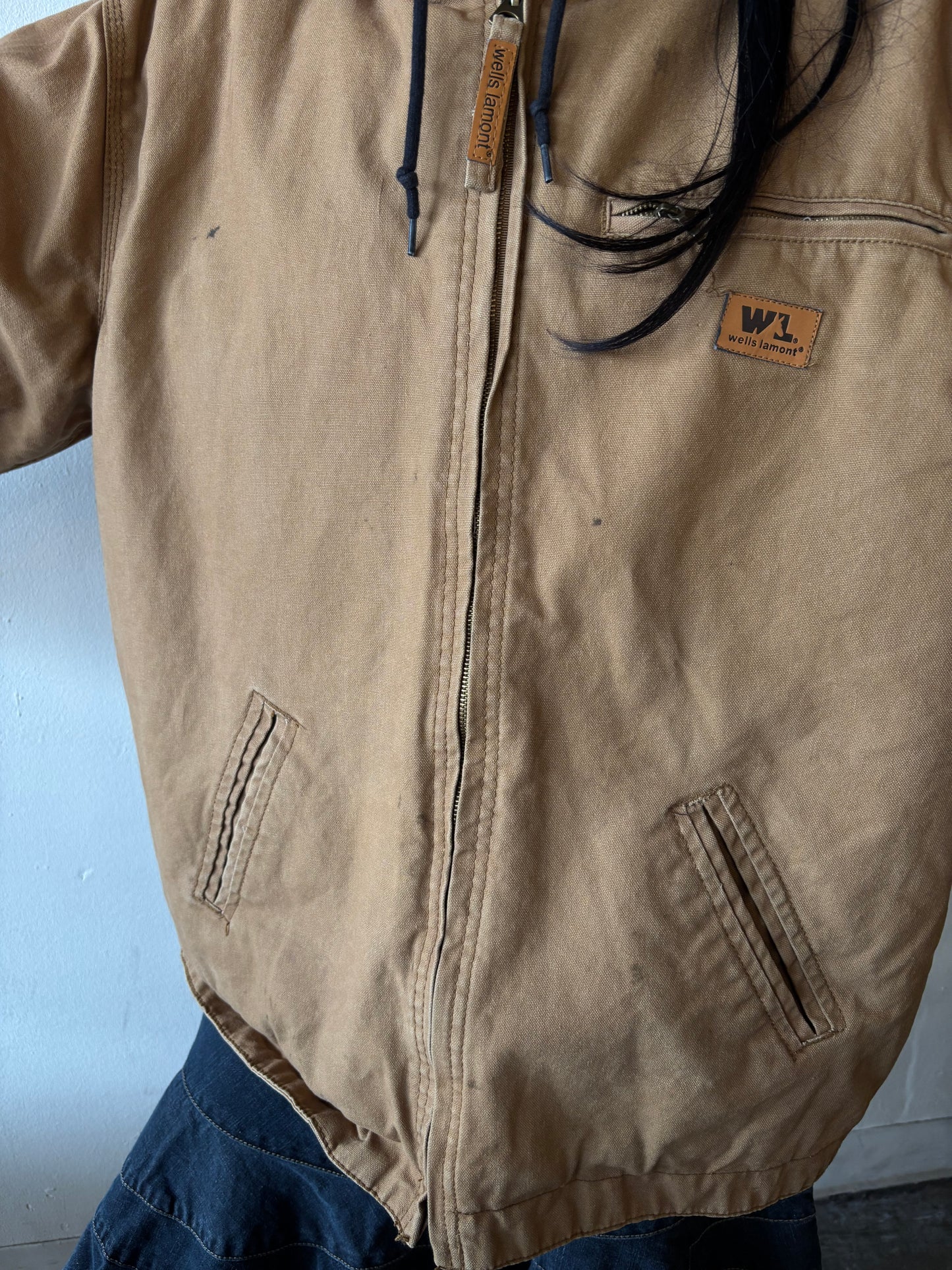 Vintage Wells Lamont Sherpa Workwear Jacket