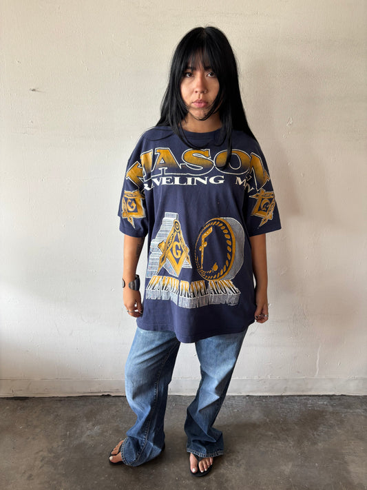 Vintage Mason Traveling Man Shirt