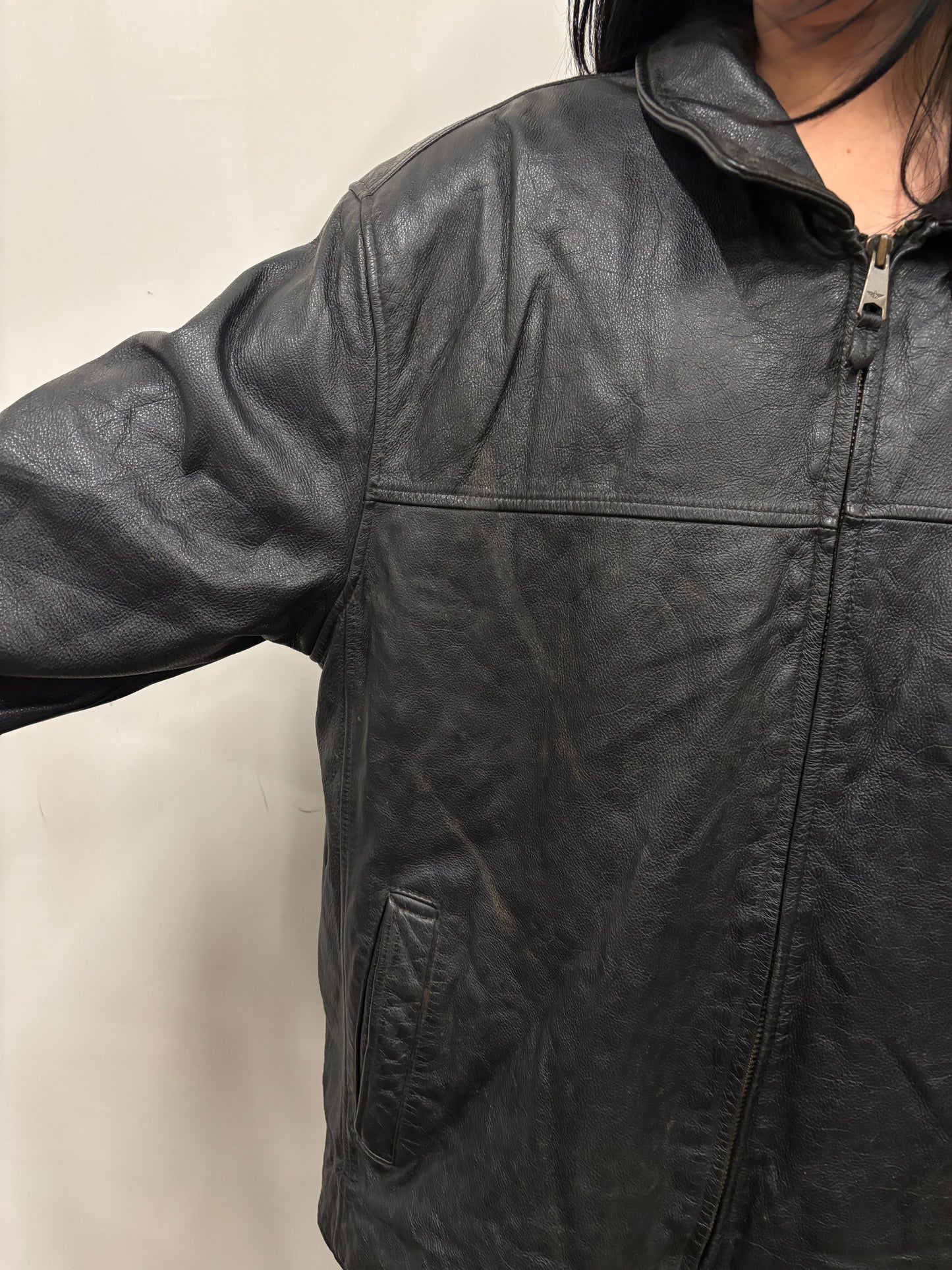 Vintage Dockers Leather Jacket