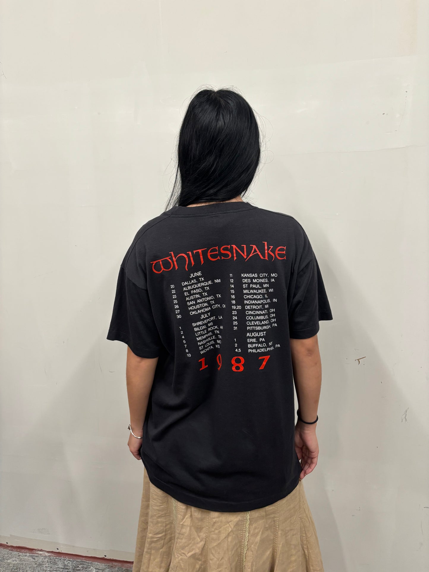 Vintage David Coverdale Tour Shirt