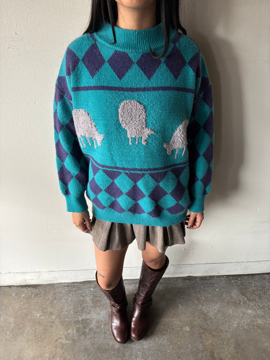 Vintage Sheep Sweater