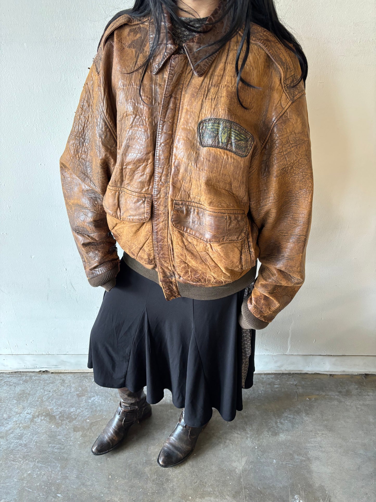 Vintage Avirex Flight Leather Jacket