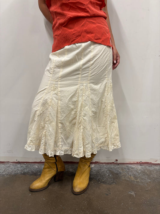 Angie Crème Skirt
