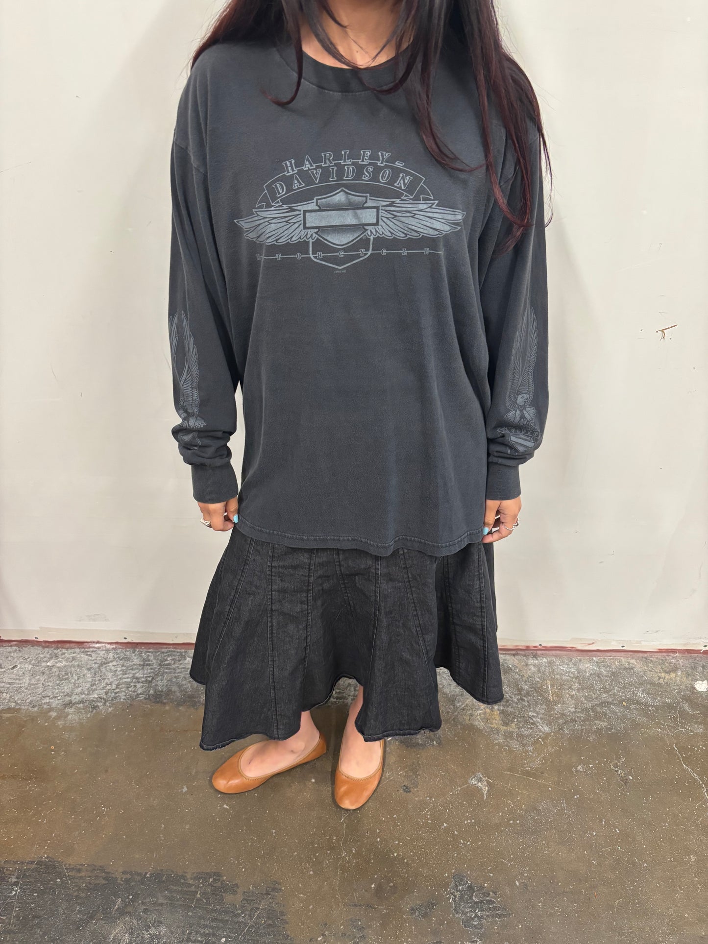 Vintage Harley Davidson Chick’s Shirt