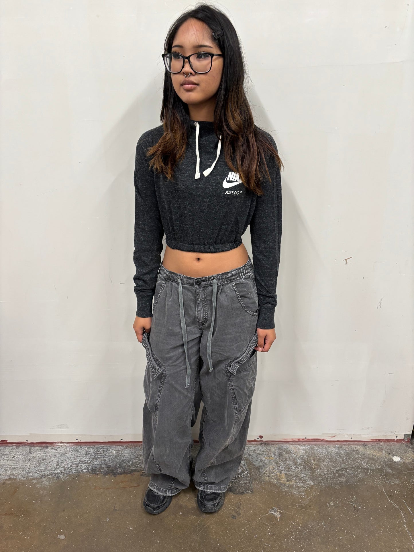 Reworked Nike Crop