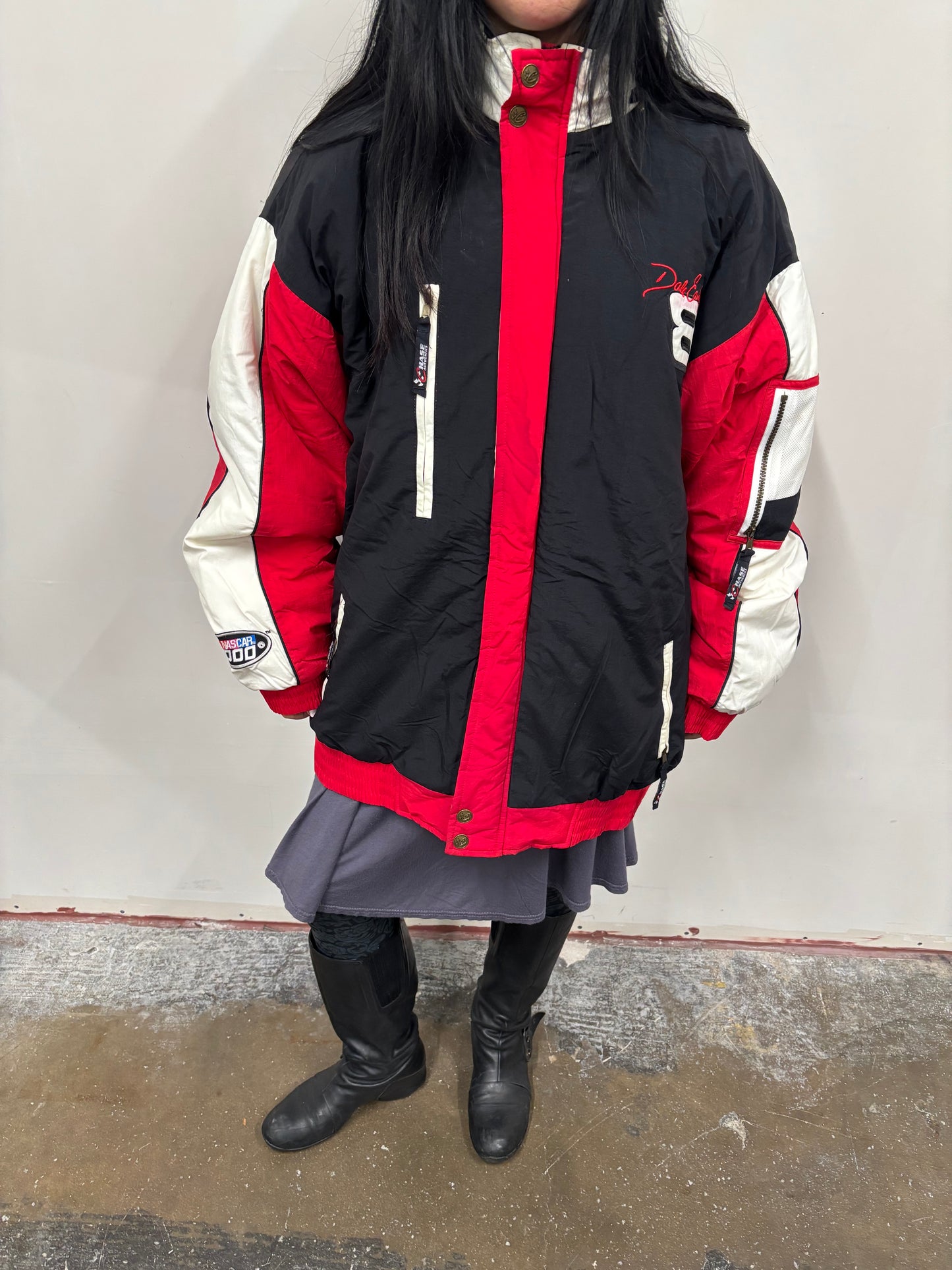 Vintage Dale Earnhardt Puffer Jacket