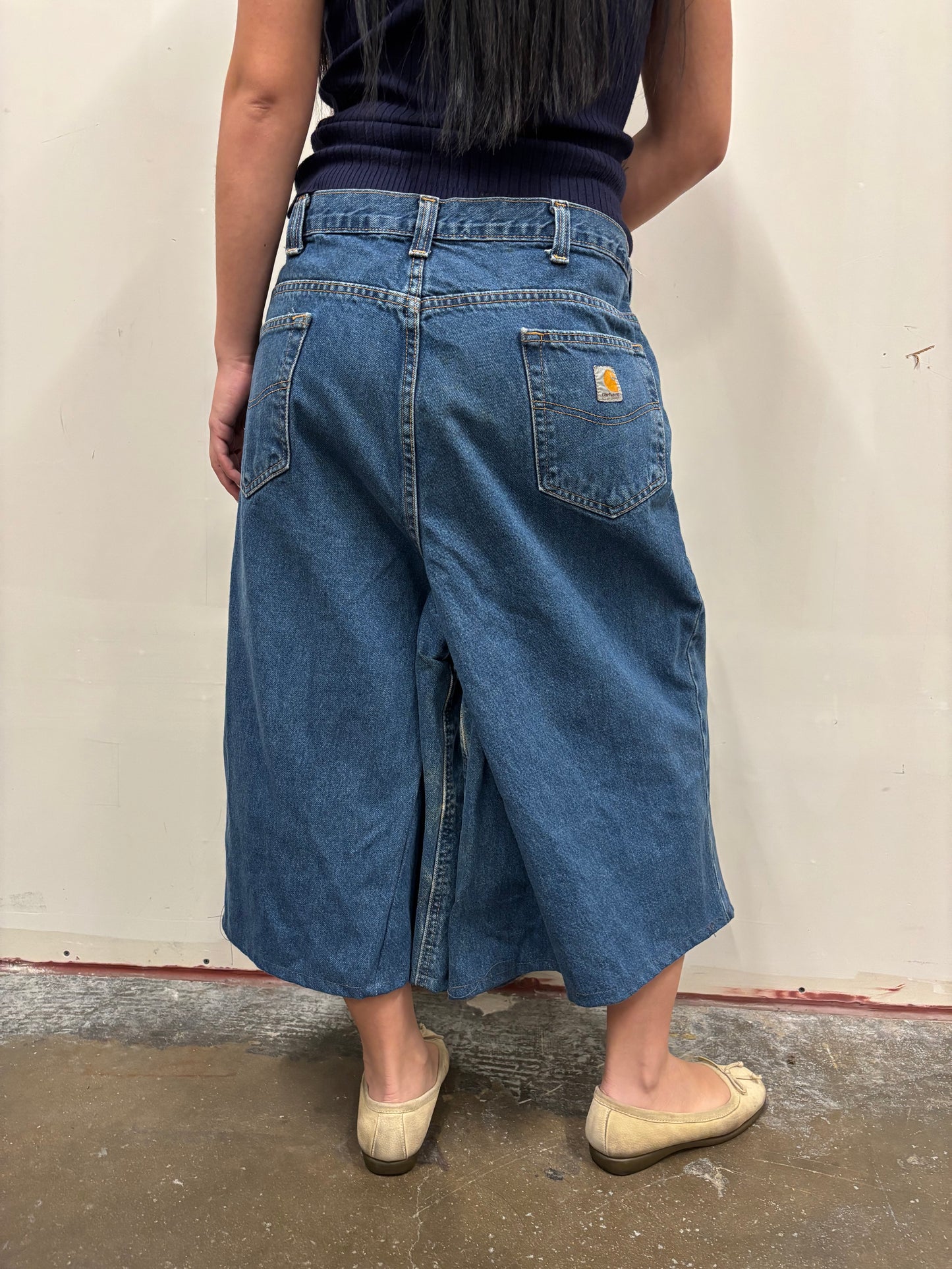 Reworked Carhartt Denim Jorts