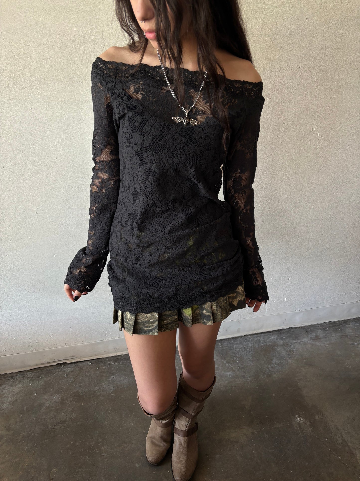 Victoria’s Secret Black Laced Top
