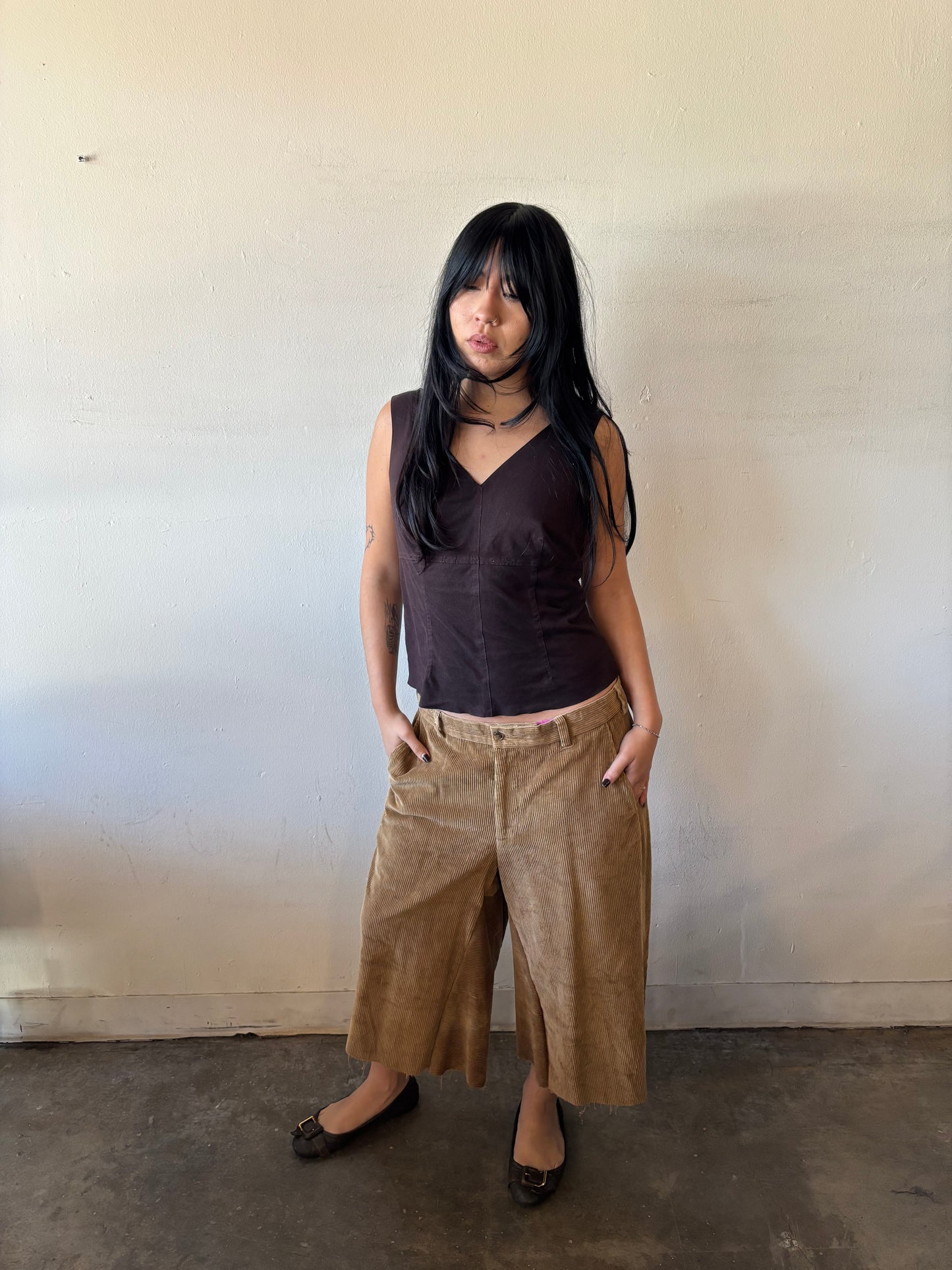 Reworked Brooks Brothers Corduroy Baggy Jorts