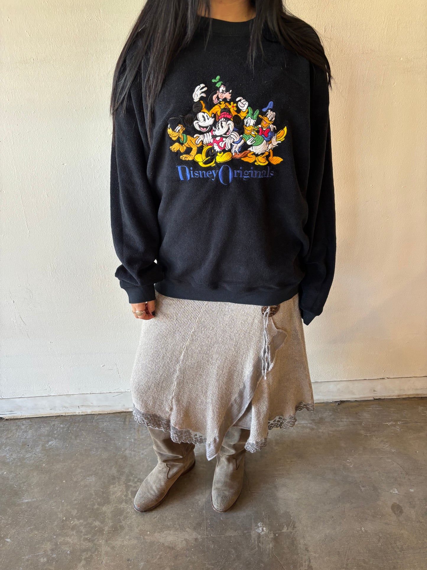 Vintage Disney Originals Fleece Crewneck